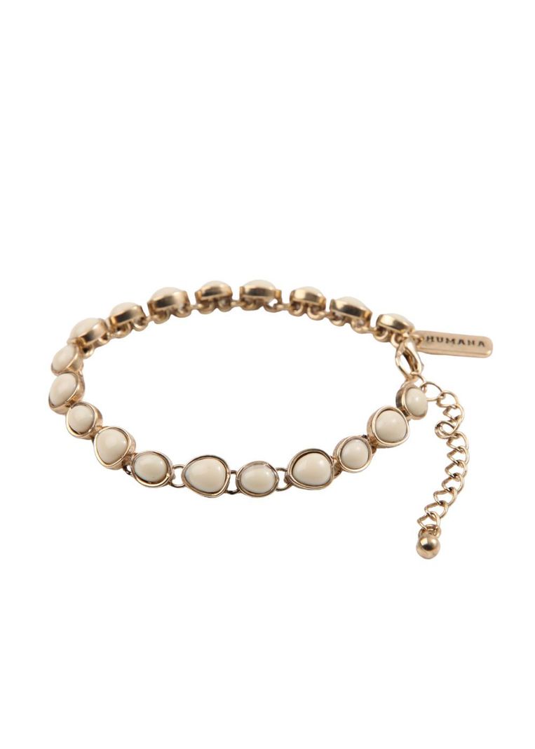 Pulsera Blanda Jana Dorada Humana-0