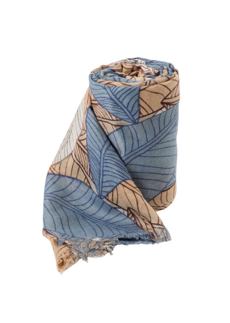 Pañuelo Estampado Celosia Beige i-D-0