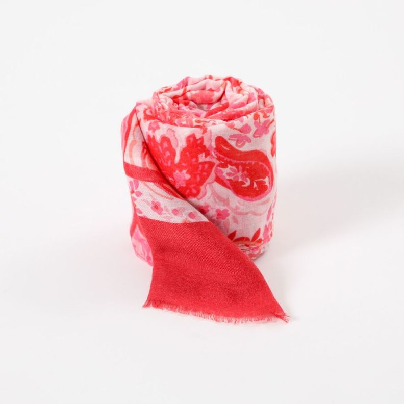 Pañuelo Estampado Kiri Rojo i-D-0