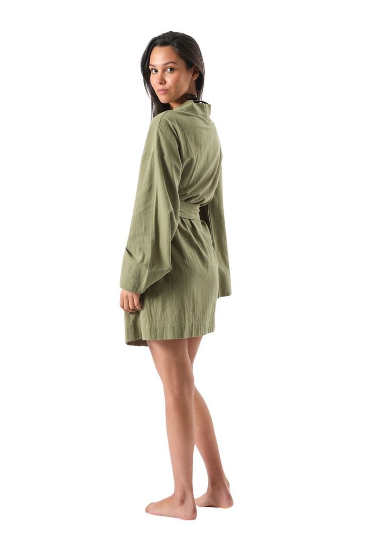 Kimono Okinawa Verde Humana-2