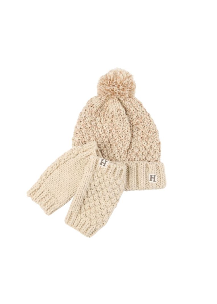 Set Gorro + Guante Jordyn Blanco Humana-0