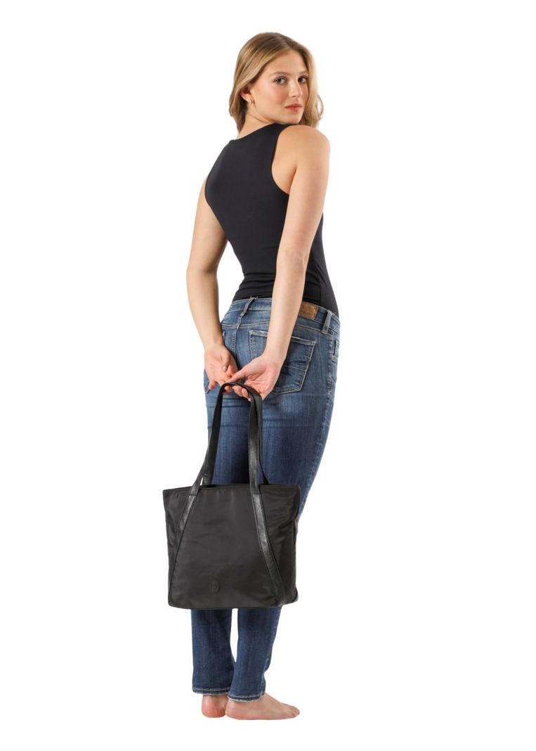 Cartera Hombro Bristol Black Negra i-D-3