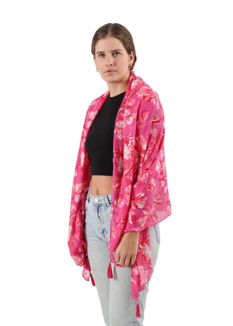 Pañuelo Estampado Cala Rosado Humana-2