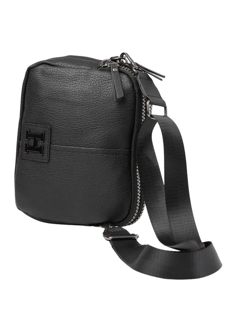 Cartera Cruzada Cissy Negro Humana-1