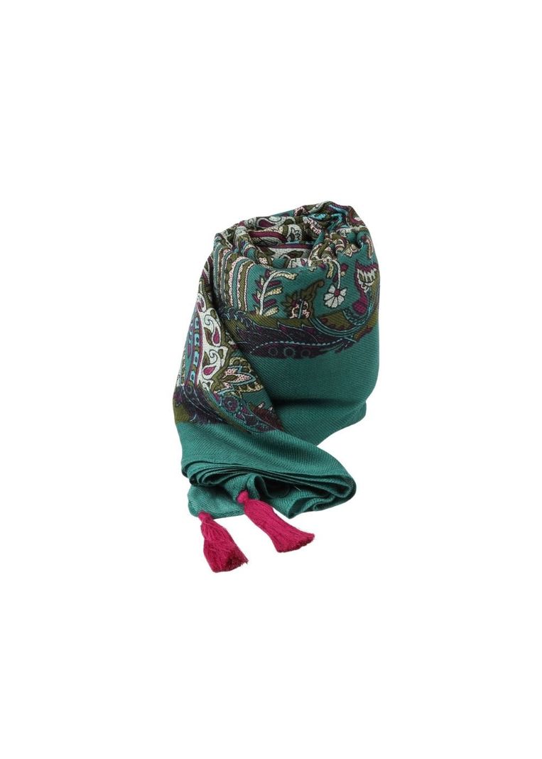 Pañuelo Estampado Delia Verde Humana-0