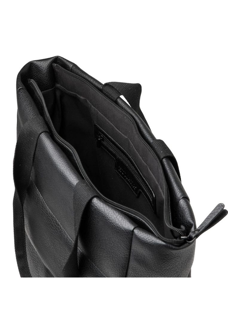 Cartera Hombro Salerno Ecocuero Negro Humana-2