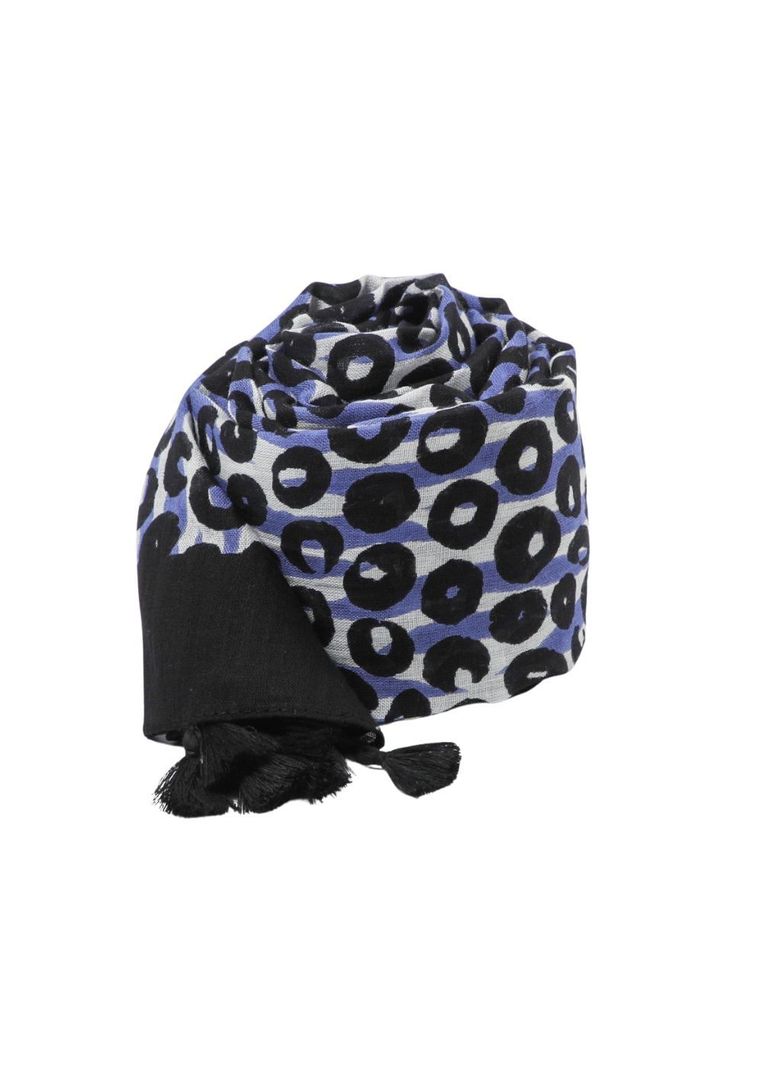 Pañuelo Estampado Aloe Negro Humana-0