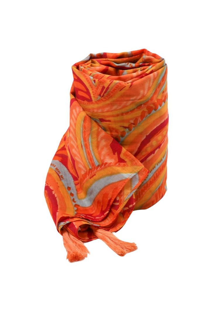 Pañuelo Estampado Abedul Naranjo Humana-0