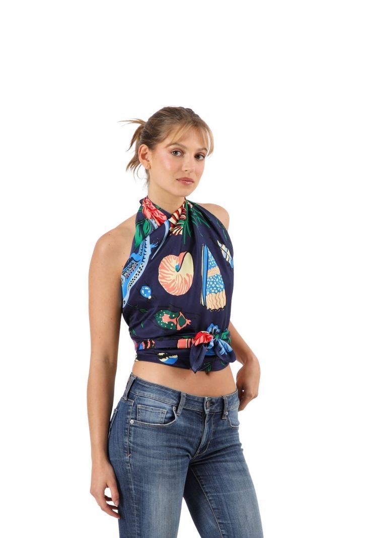 Maxi Bandana Glory Azul Humana-2