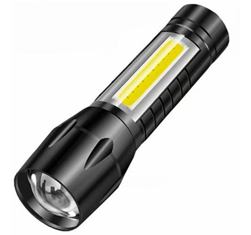 Linterna Tactica Recargable De Larga Distancia Led-0