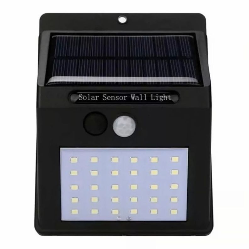 Foco Solar Led Sensor De Movimiento-1