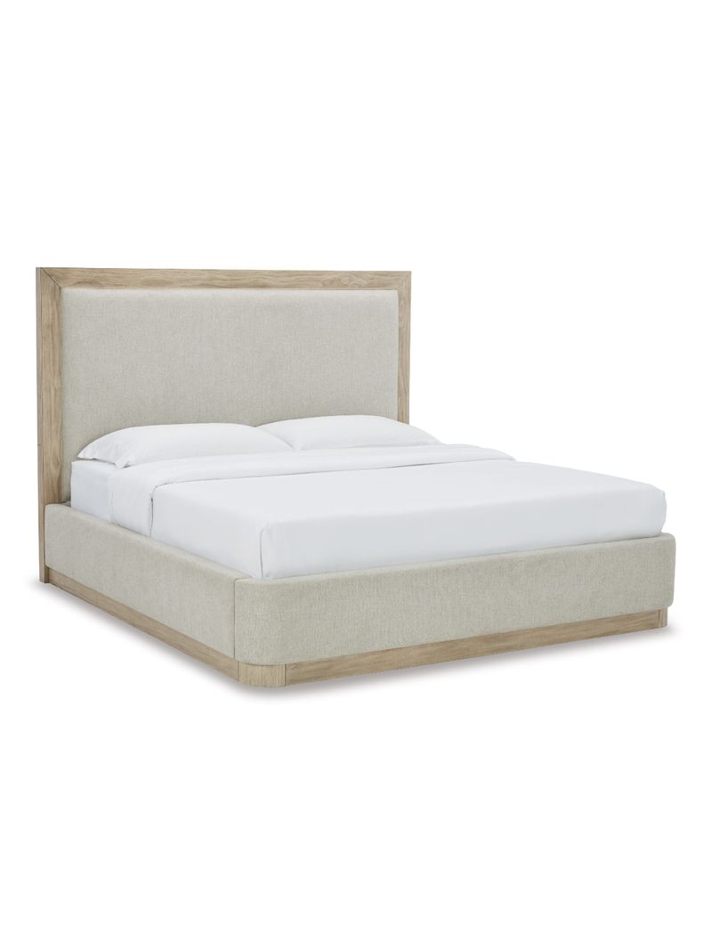 Cama king Hennington bisque-2