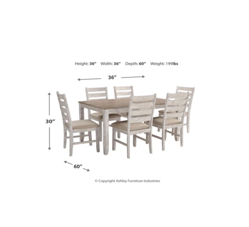 Juego comedor Skempton (set 7 piezas)-2