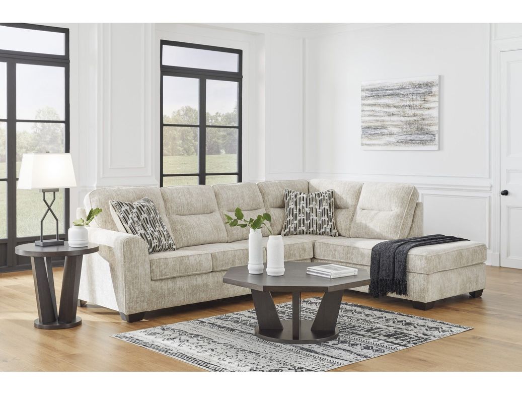 Seccional chaise derecho Lonoke 2 piezas-1