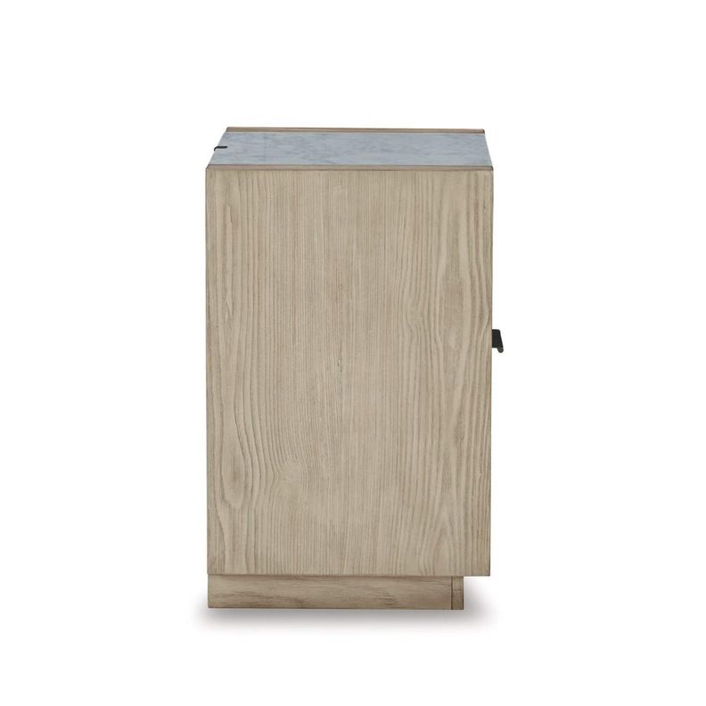 Velador Hennington 1 cajón y USB-4