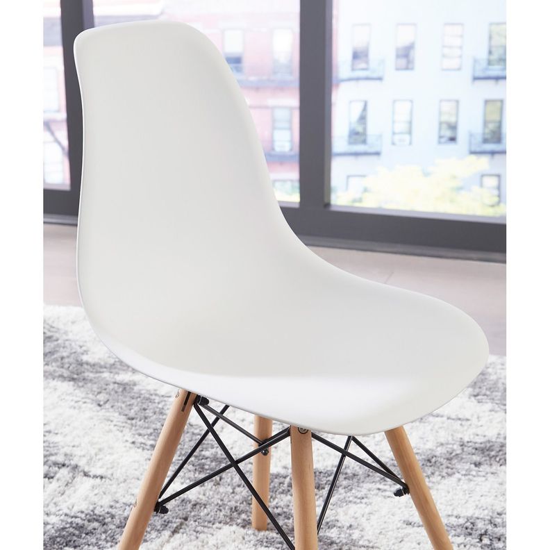 Pack 4 sillas comedor Jaspeni white-3