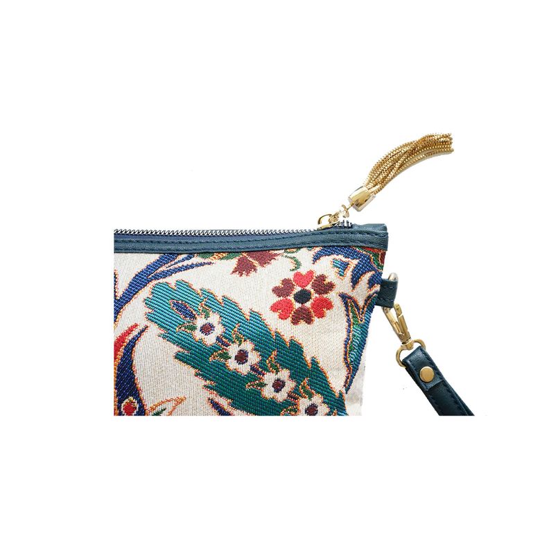 Clutch turco Tulipán Blanco-1