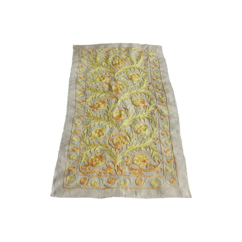 Camino De Mesa Bordado Suzani Jiva 96 cms-0
