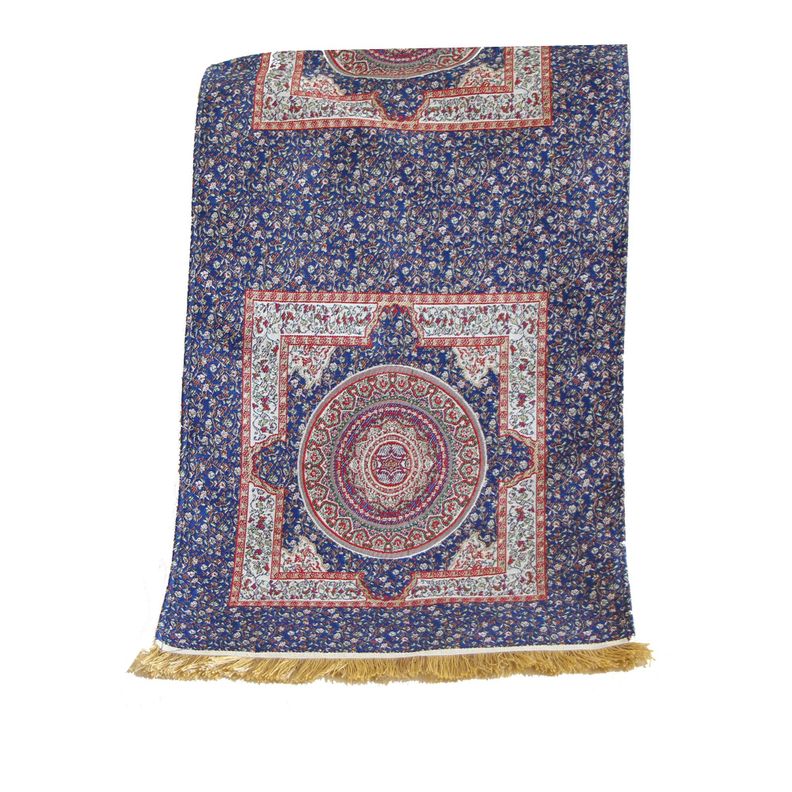 Camino de mesa 1,50 m Iznik azul y beige Surtido 140 CM