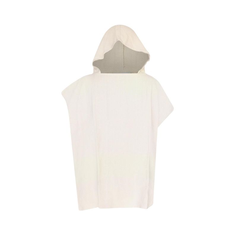 Poncho toalla algodon turco nino Marmara rosado claro M 4-6 anos