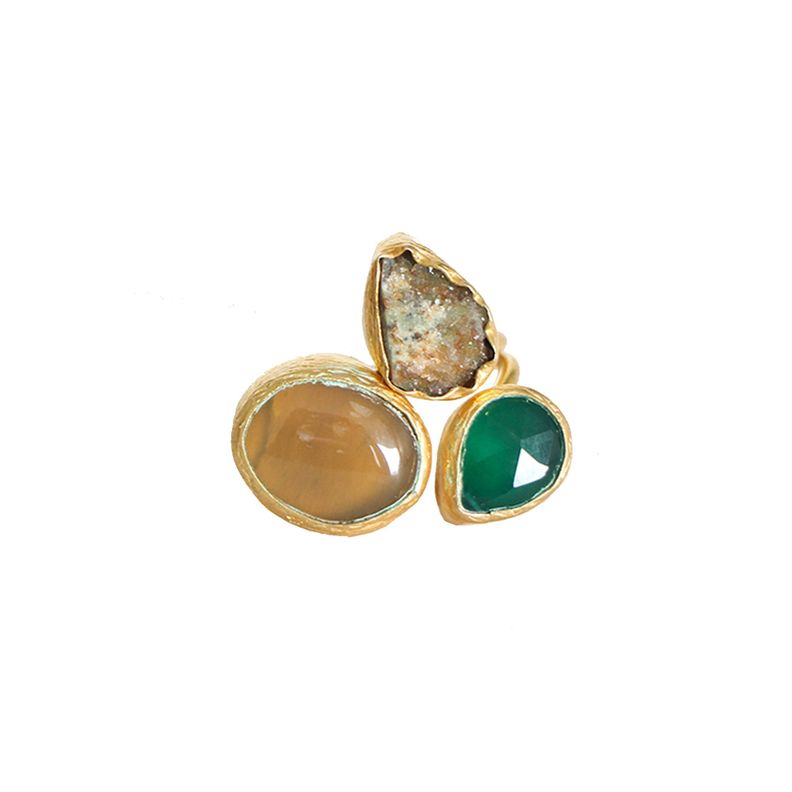 Anillo ajustable trilogía otomana 48-1