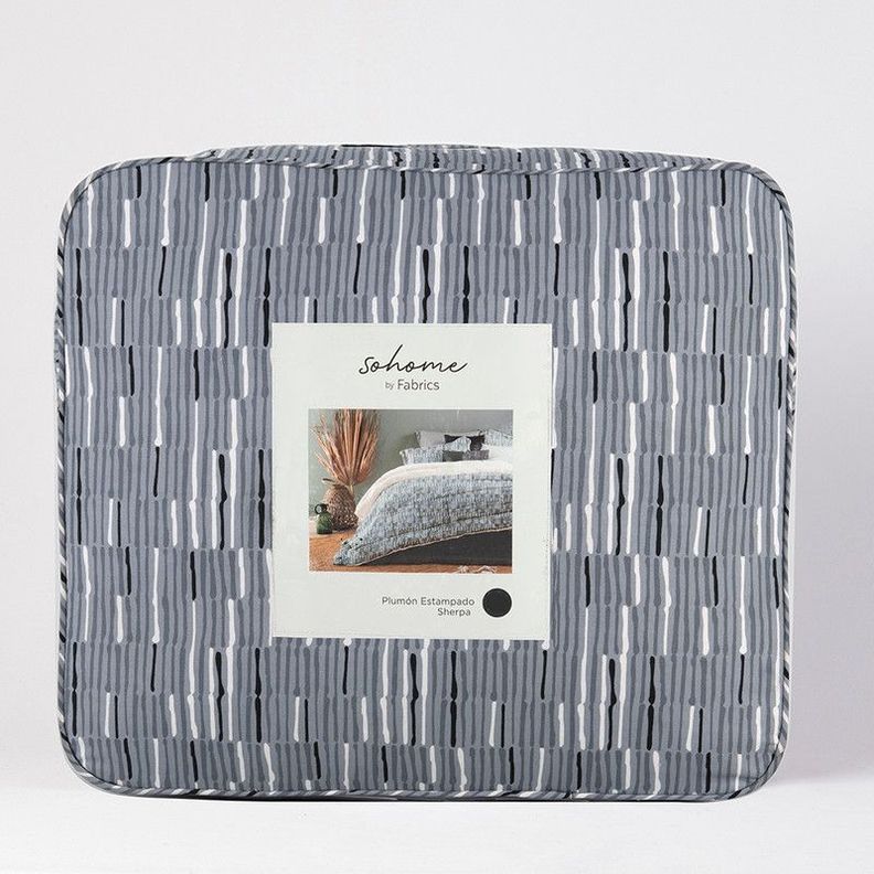 Plumon Est Sherpa Lines 2 Pl Gris-3