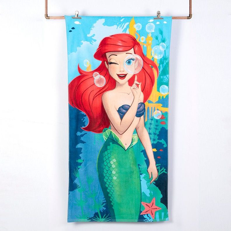 Toalla Playa 70x140 Princesas Roca-0