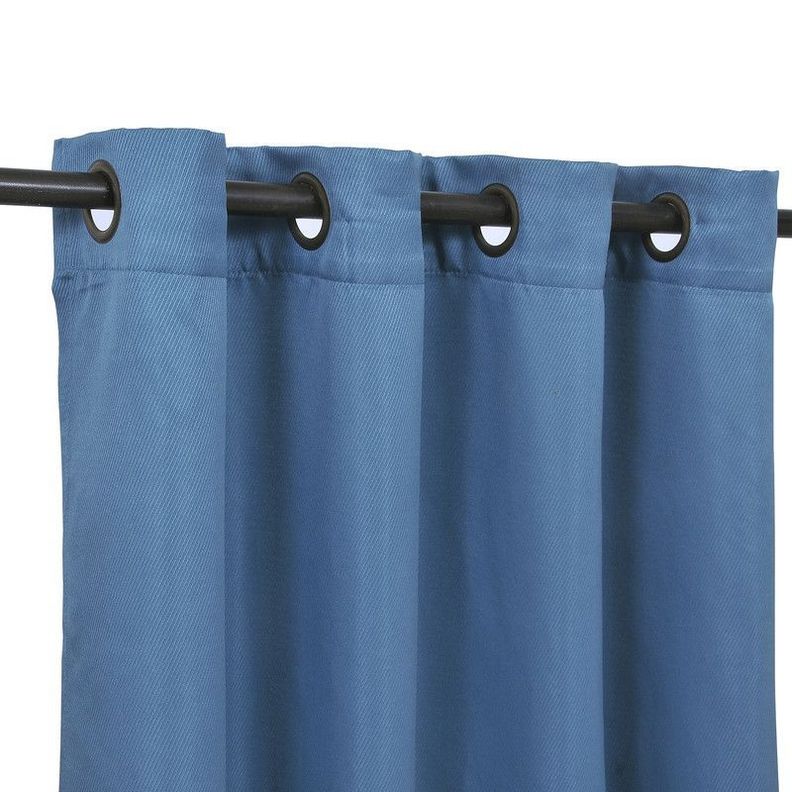 Set de Cortinas Tela Arg. 140x221 Raye Azul-1