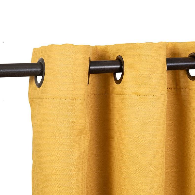 Set Cortina Blackout Emb. 8pzas Arg. 140x220 Gold Frutillar-1