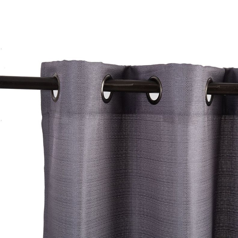 Set Cortina jqd Rustica 8pzas Argolla 140x220 Taupe-2