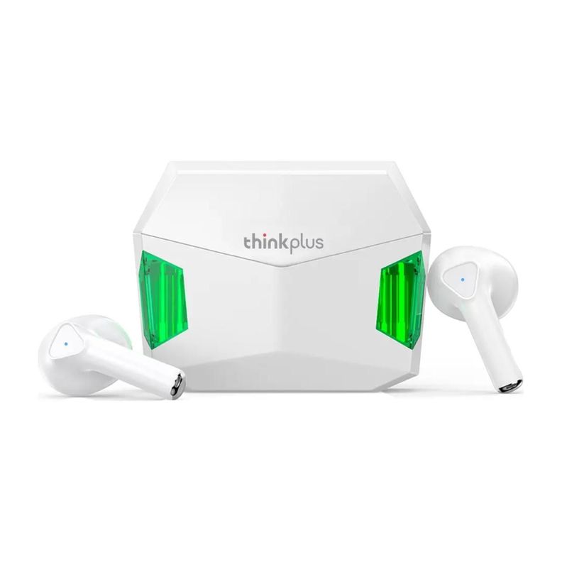 Audifonos Bluetooth Earbuds Lenovo GM5 Blancos-0
