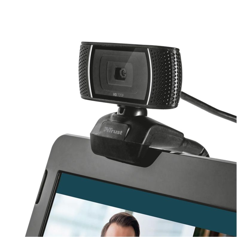 Camara Web Y Audifonos Trust Kit 2 En 1 Teletrabajo -4