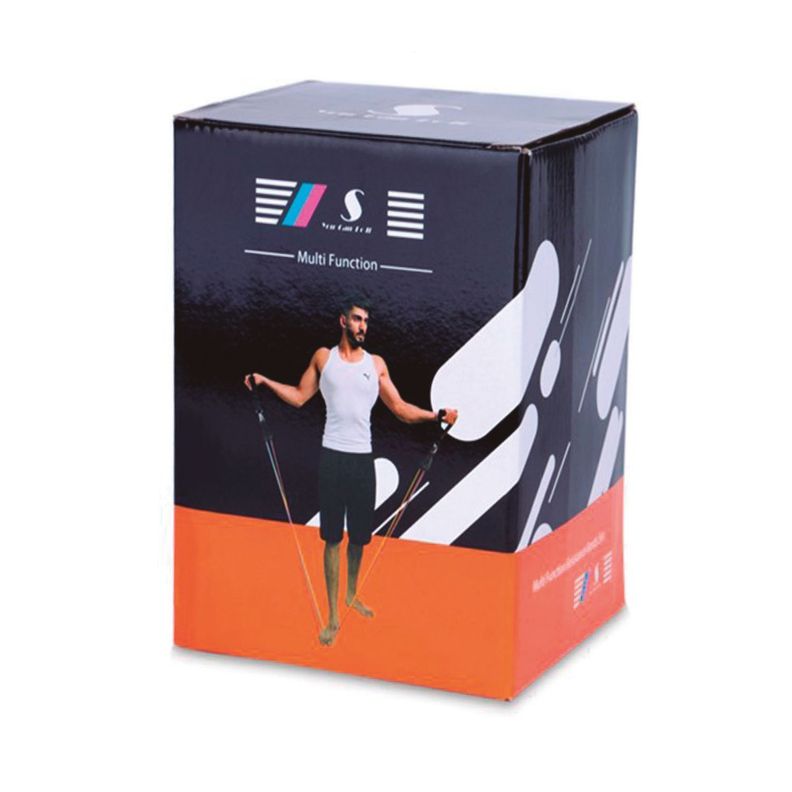 Kit 5 Bandas Elásticas De Resistencia Para Entrenamientos Fitness-2