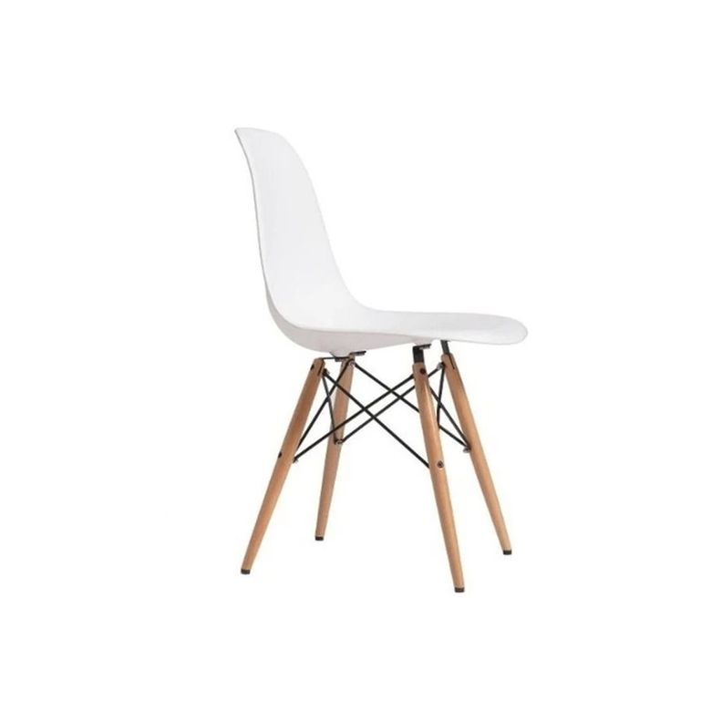 Pack de 4 Sillas Estilo Eames Blanca-3