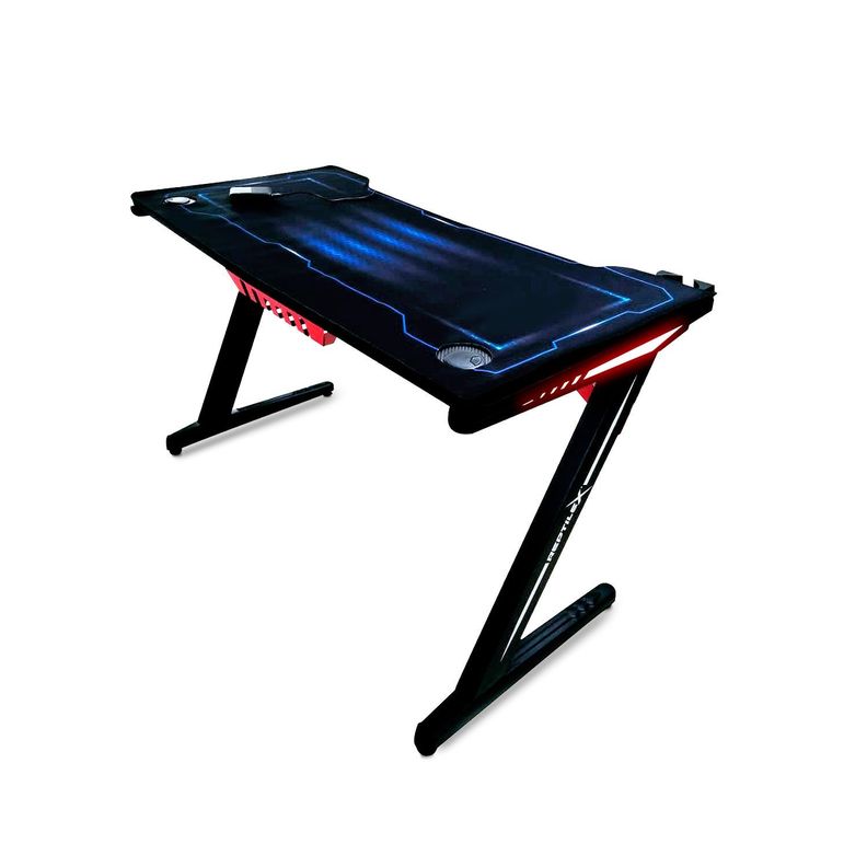 Escritorio Gamer Pro Retroiluminado RGB Mousepad XL Reptilex-2