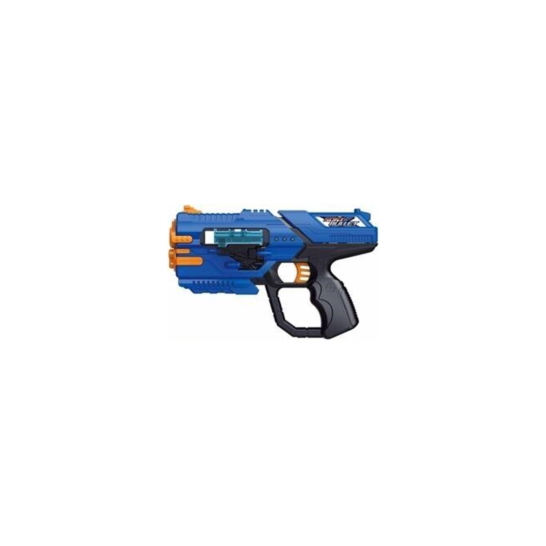 Juguete Pistola Lanza Dardos Azul-0