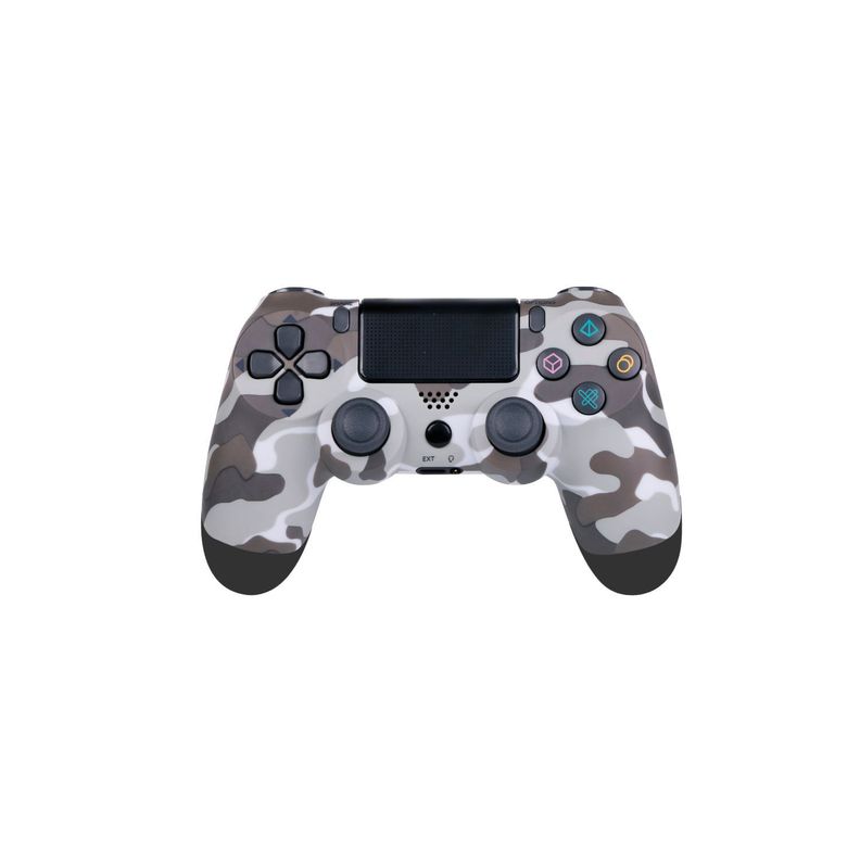 Joystick Inalámbrico Bluetooth Para PS4 Doble Vibración-0