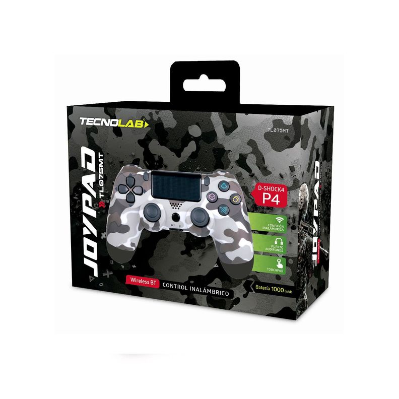 Joystick Inalámbrico Bluetooth Para PS4 Doble Vibración-2