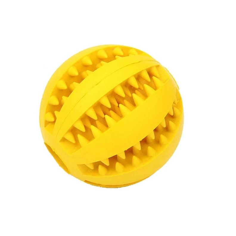 Pelota Para Mascota Juguete de Limpieza De Dientes -0