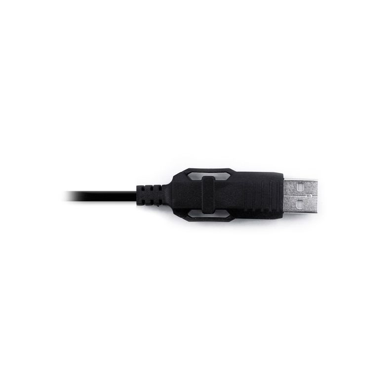 Mouse Gamer Ergonomico 1000 DPI Retroiluminado Negro Reptilex-4