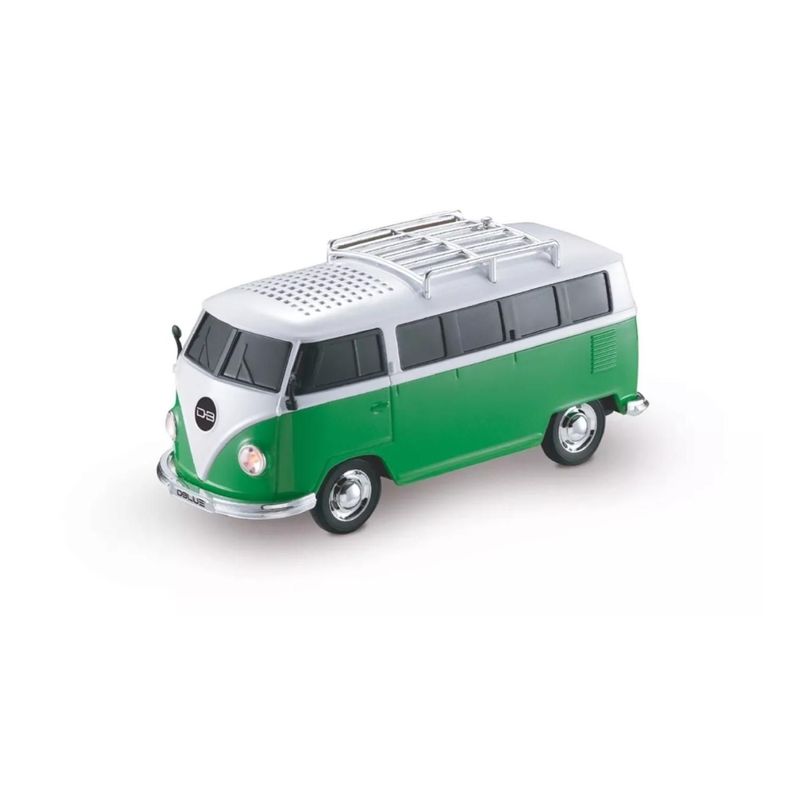 Mini Parlante Bluetooth Combi Verde Radio FM Dblue-0