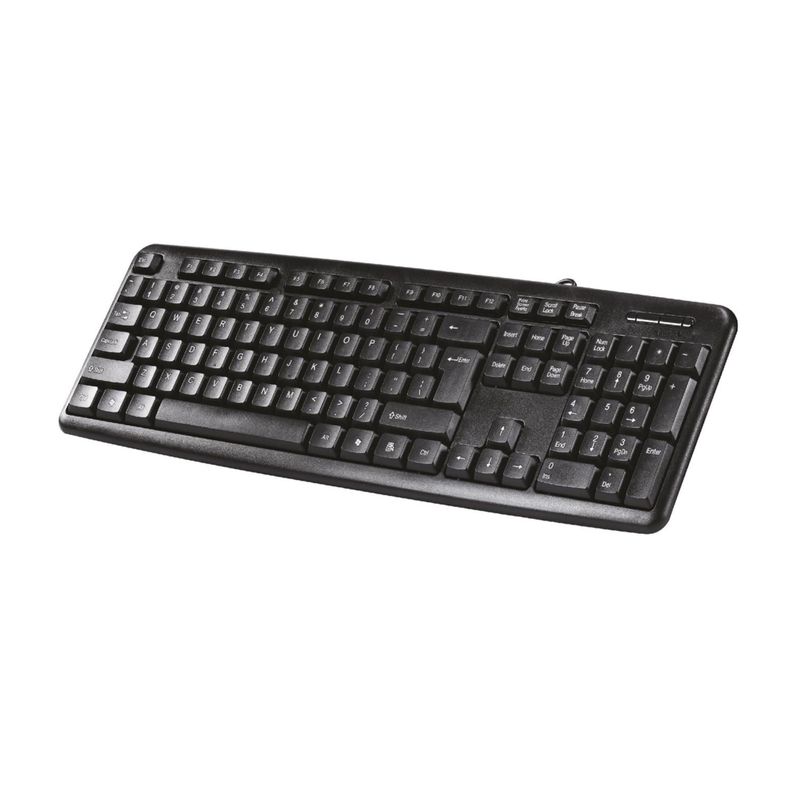 Teclado USB Para PC Laptop Negro Dblue-1