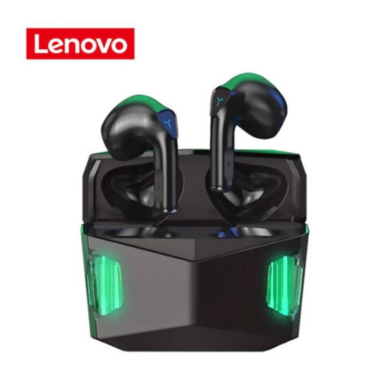 Audifonos Bluetooth Earbuds Lenovo GM5 Negros-0