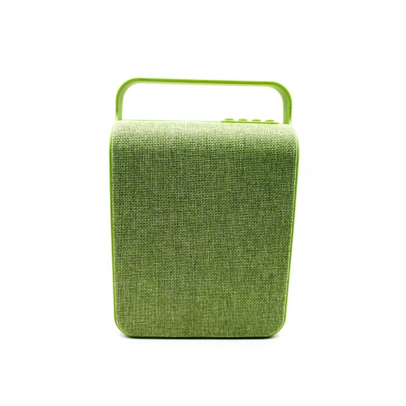 Parlante Portatil Bluetooth USB Micro Sd 15W RMS Verde Dblue-0