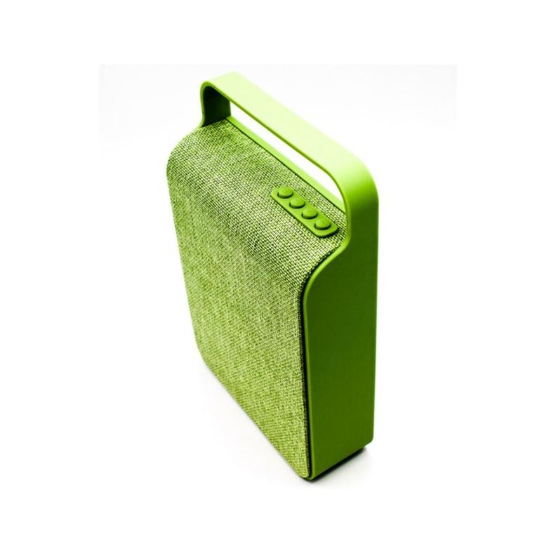 Parlante Portatil Bluetooth USB Micro Sd 15W RMS Verde Dblue-2