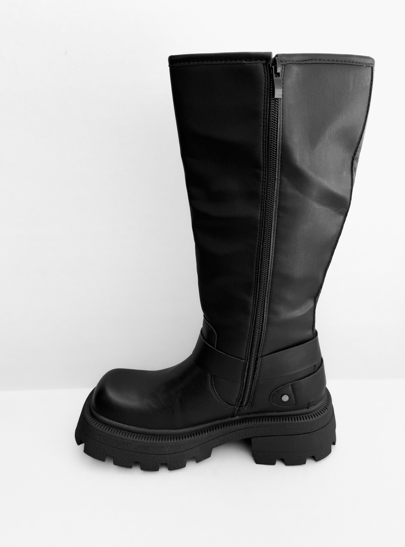 BOTA MUJER DEBORA NEGRO BELLA MODA-1