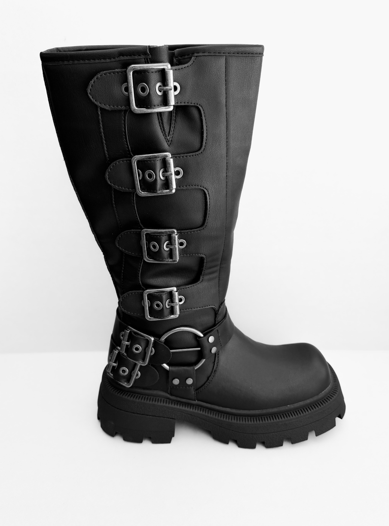 BOTA MUJER DEBORA NEGRO BELLA MODA-3