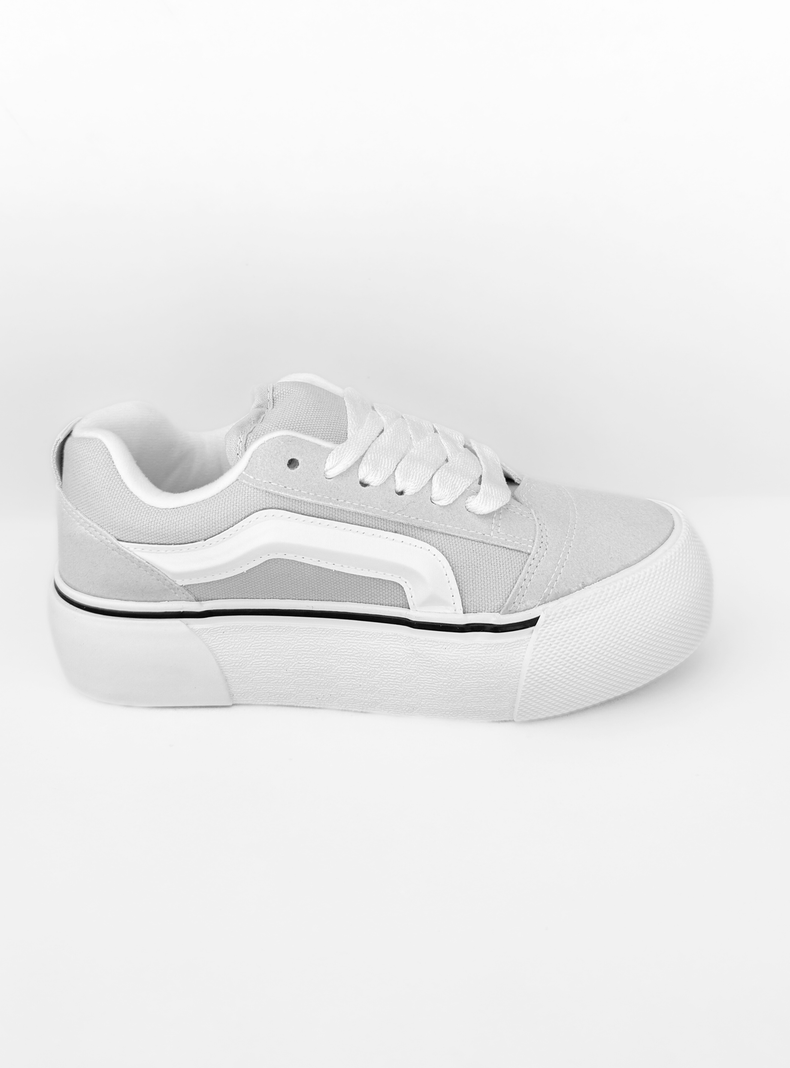 ZAPATILLA MUJER TAYRA GRIS BELLA MODA