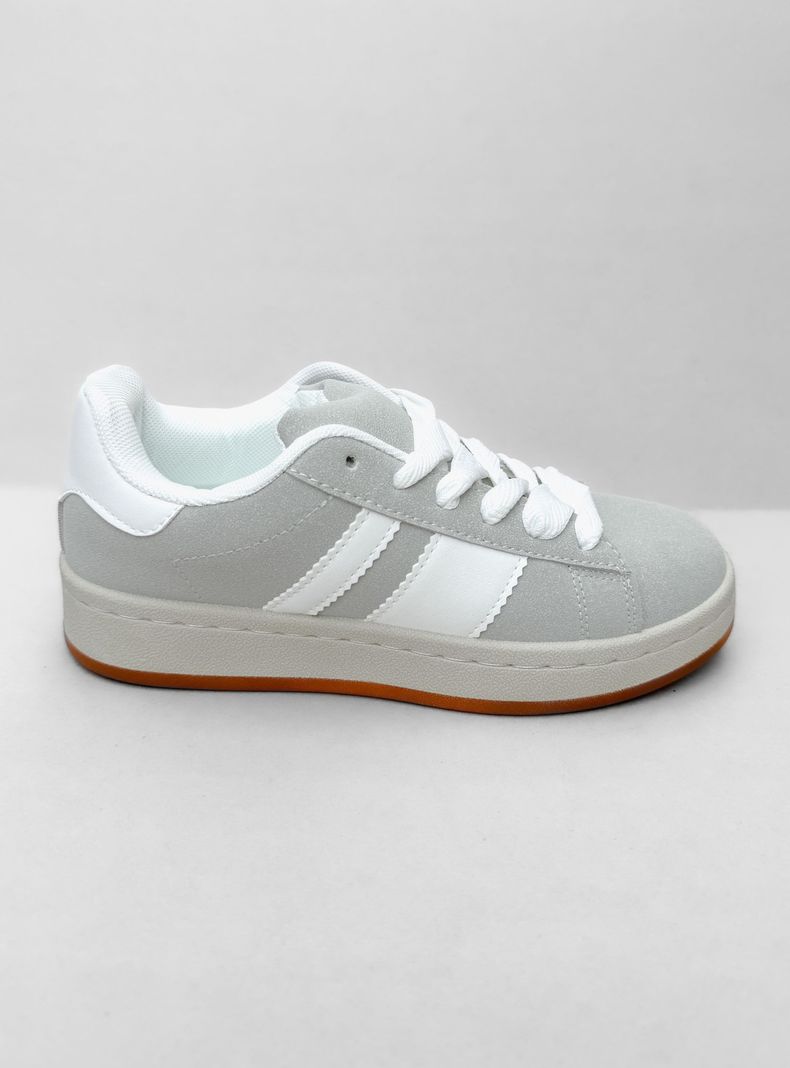 ZAPATILLA MUJER BADIA GRIS BELLA MODA-0