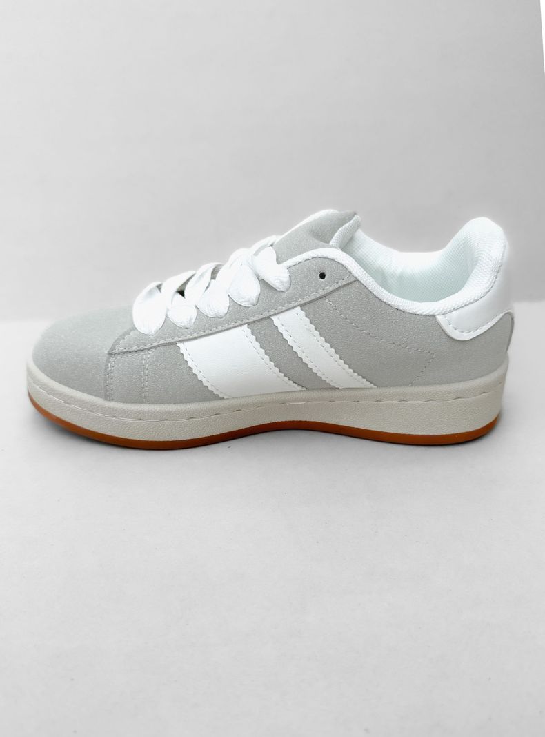 ZAPATILLA MUJER BADIA GRIS BELLA MODA-1